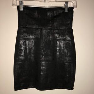 XS Black Pencil Skirt